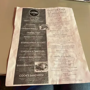 burritos and wraps, menu