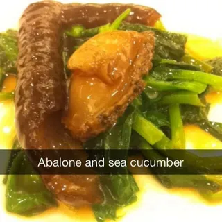 Braised Abalone & Sea Cucumber w/ Chicken