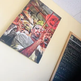 a picture of a man eating a sandwich