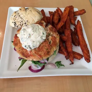 Salmon Burger