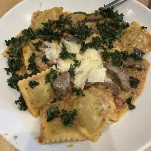 Mushroom Ravioli