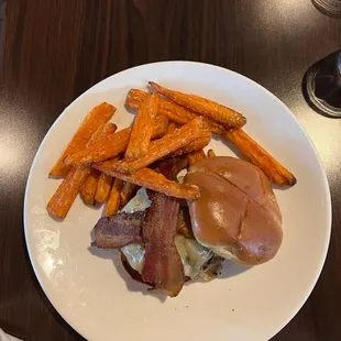 Pepper Crusted Burger