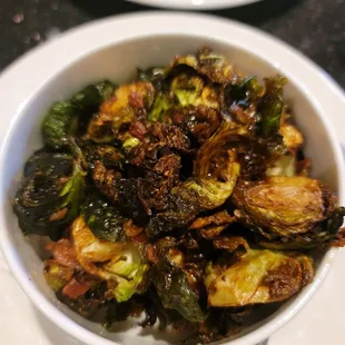 Bacon &amp; Balsamic Brussels sprouts