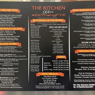Updated Menu 6-28-21