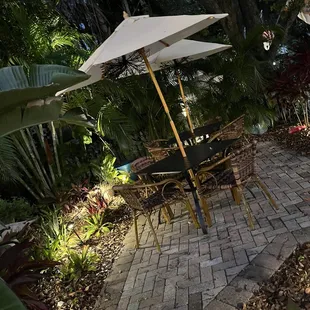 Outside patio