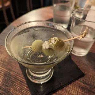 Dirty martini.