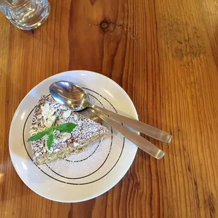 Lemon polenta cake - save a little room for this!