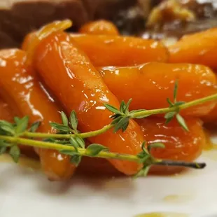 Bourbon Glazed Carrots
