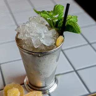 Yuzu Mint Julep