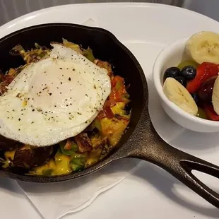 The Cowboy Skillet is a local favorite