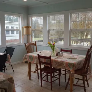 Back Porch seating is the best.