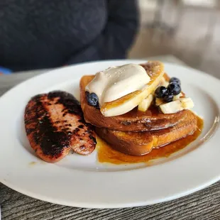 Bananas Foster French Toast