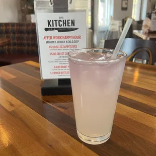 Lavender lemonade