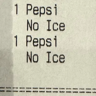 Receipt.