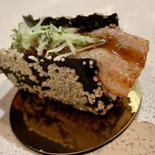 Unagi hand roll (eel). One of my favorites.