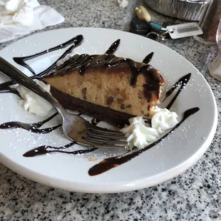 Chocolate peanut butter mousse cake