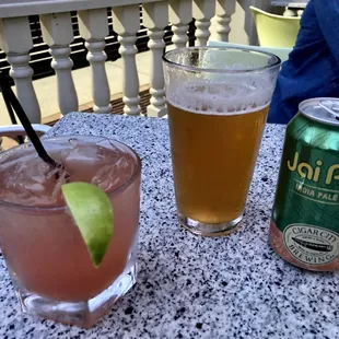 Drinks - cocktail &amp; IPAs