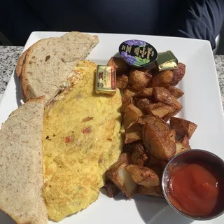 Salmon Omelette