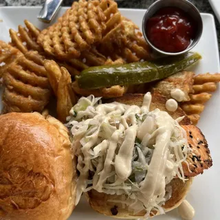 Sesame Salmon Sandwich