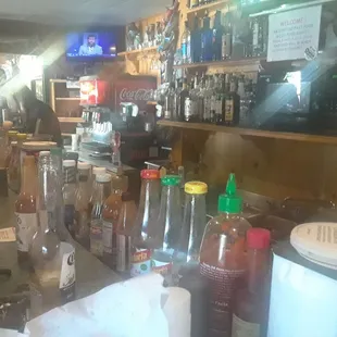 All the hot sauce!!!