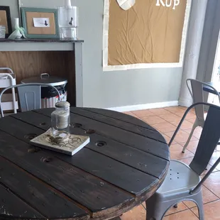 Every table has a book