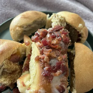 Cinnamon Rolls With Bacon  Italian Meat Ball Sausage &amp; Gravy Chorizo, Egg &amp; Cheese Sausage, Egg &amp; Cheese