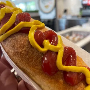 Kolache Hot Dog!