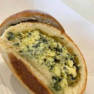 Spinach, Egg &amp; Feta!