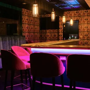 Katie's Bar is a secret greenroom for VIPs and performers