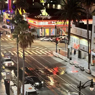 Located at Hollywood and Highland.