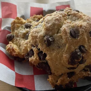 Chocolate chip scone