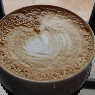 Flat White Princess Cristan Latte