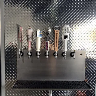 Some of the beer on tap!