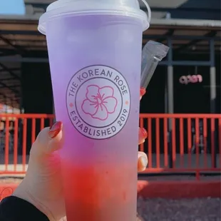 Cutest little boba spot in Tucson. Love the reusable cups