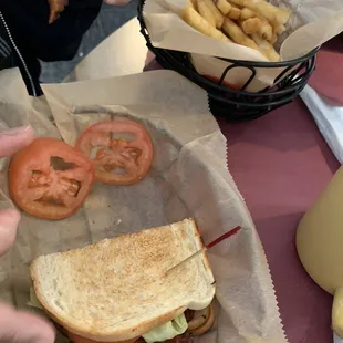 Classic BLT with Fries