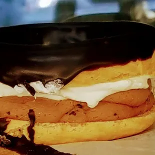 Chocolate Ring Eclair