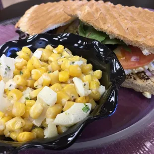 Egg Salad sandwich platter