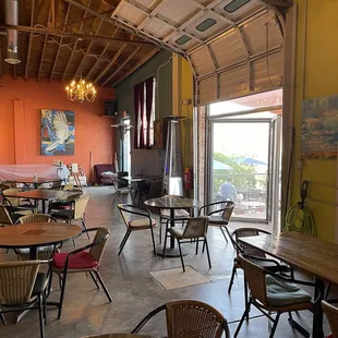 Exit to patio