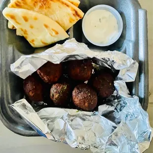 Side of falafel