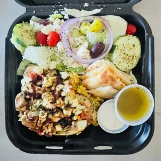 Smothered Chicken Platter