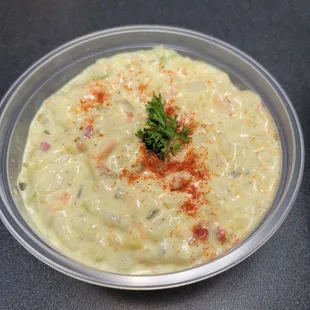 Homemade potato salad