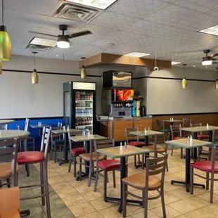 We offer indoor seating and to-go orders.