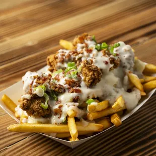 chicken wings and fried chicken, food