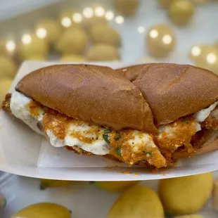 Chicken Parmesan Sandwich