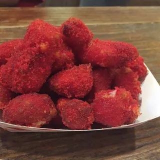 Flaming Hot Cheese Curds
