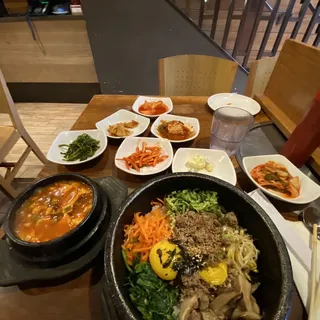 Gobdol Bibimbob Soon Doo Boo Lunch Special