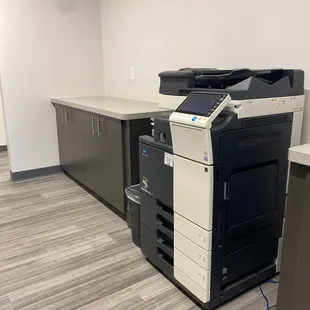 Lots of space for getting mail ready for pickup