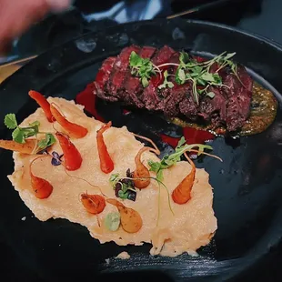 a plate of food