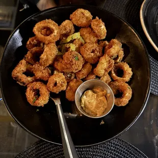Fried calamari