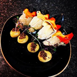 a plate of food